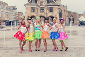 Panieńskie w stylu Pin Up Girl