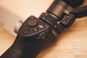 przyciski w gimbalu Osmo